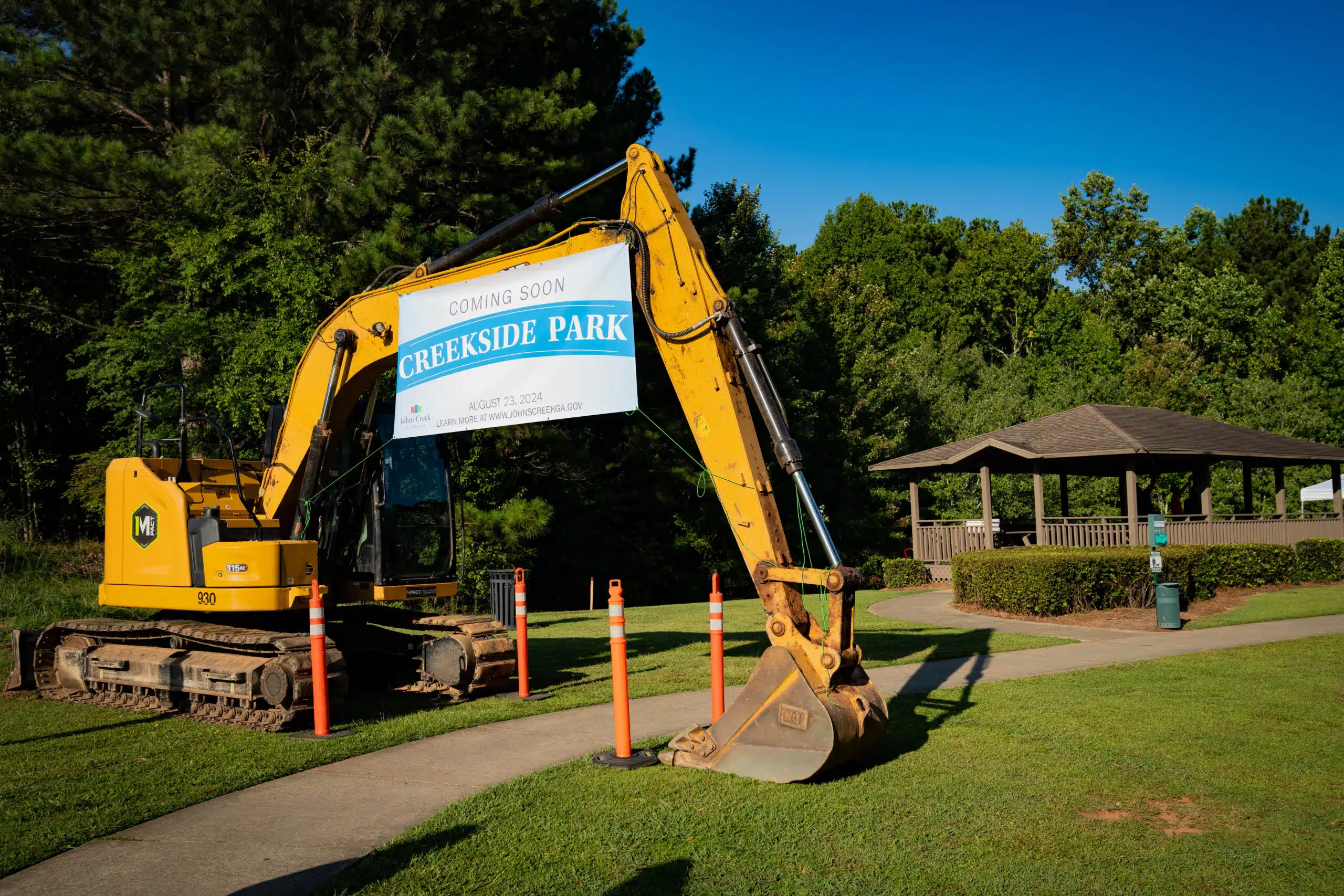 City of Johns Creek Creekside Groundbreaking