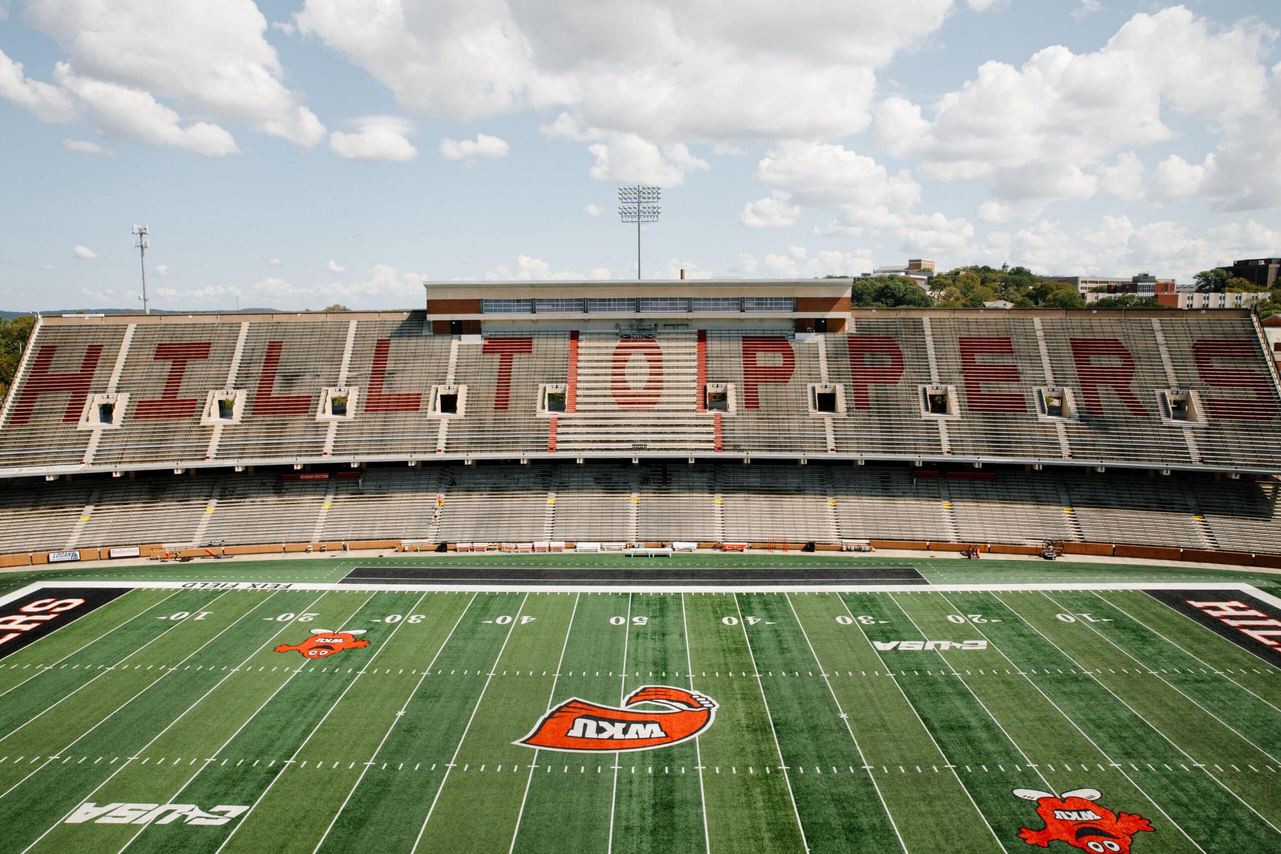 Western Kentucky University Press Box and Field House