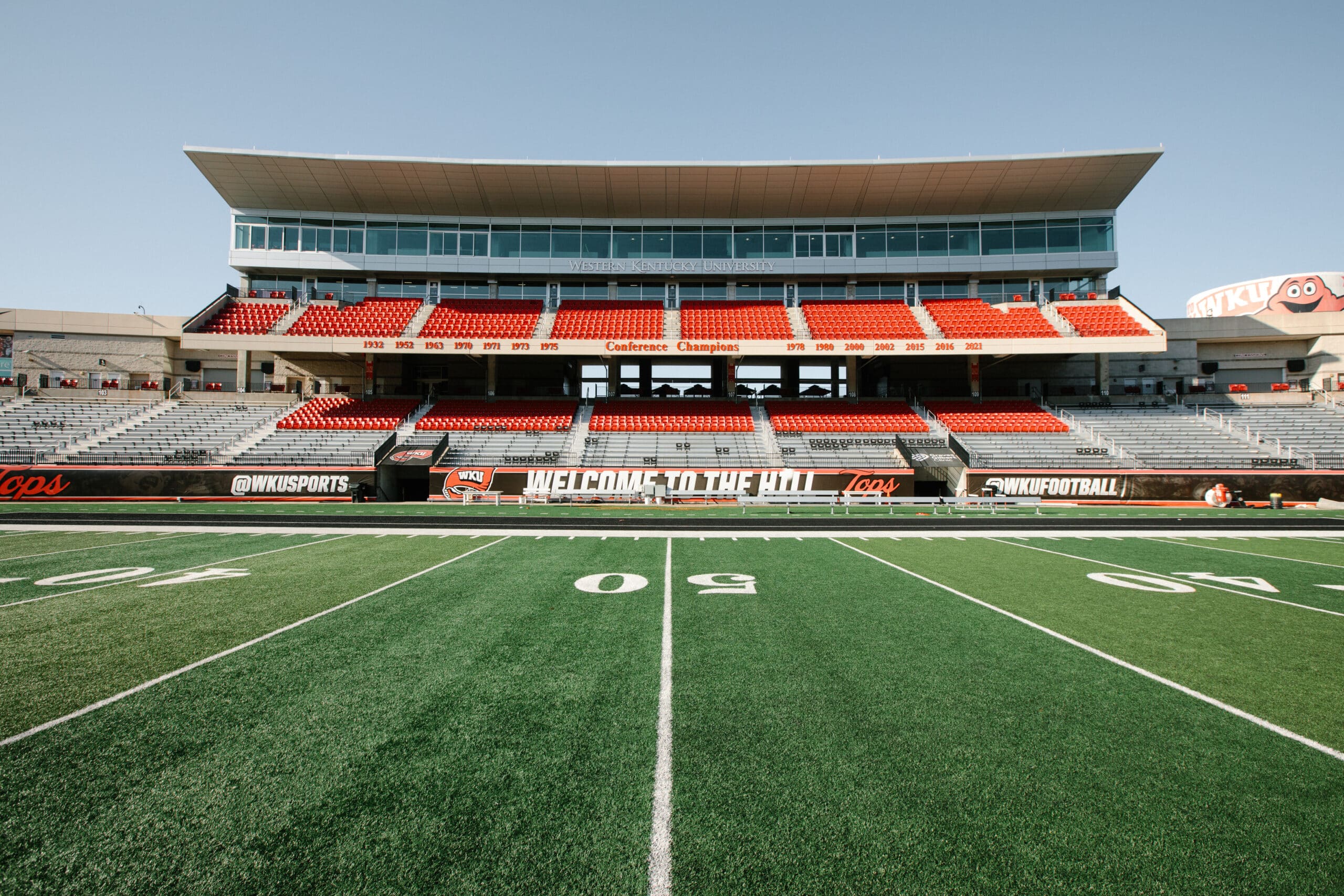 Western Kentucky University Press Box and Field House